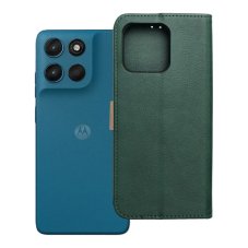 Motorola Moto G57 Power Split Flip Case Green And Gold könyvtok