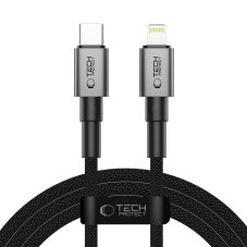 Kábel Tech-Protect Ultraboost Dna Lightning Cable PD27W/3A 200cm Iron Grey Kábel Tech-Protect Ultraboost Dna Lightning Cable PD27W/3A 200cm Iron Grey