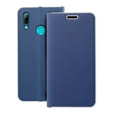 Kryt Flip Case Huawei P Smart 2019 Luna Book Carbon Blue
