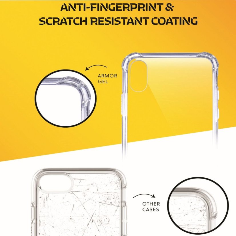 Kryt Roar Case Armor Xiaomi Redmi 13C / Poco C65 Priesvitný
