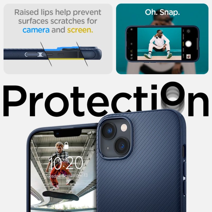 Kryt Spigen Mag Armor iPhone 14 Plus / 15 Plus Navy Blue