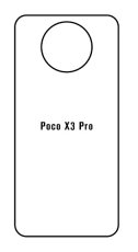 Hydrogel - zadná ochranná fólia - Xiaomi Poco X3 Pro