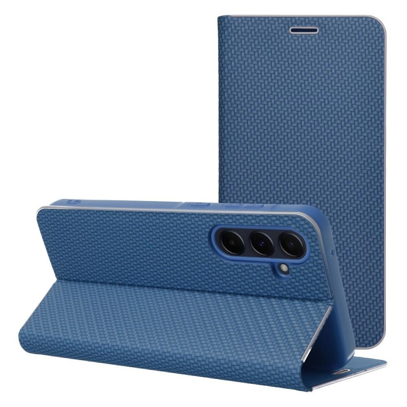 Tok LUNA Book Carbon Case Xiaomi Redmi Note 11 / 11S Blue
