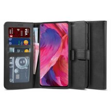 Fedél Tech-Protect pénztárca Oppo Reno 5 Lite / A94 4G / LTE fekete