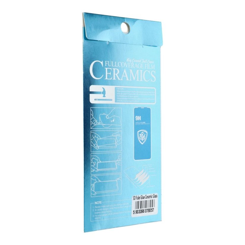 Ochranné tvrdené sklo 5D Full Glue Ceramic Glass - Xiaomi Redmi Note 13 5G / Redmi Note 13 Pro 4G Black