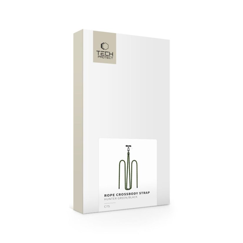 Tok Tech-Protect C7S kötél keresztóraszíj Hunter Green/Black