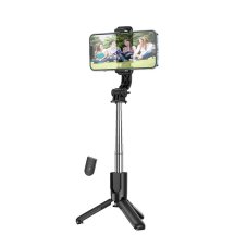 Selfie tyč Selfie Stick Hoco Tripod With Wireless Remote Control K17 Black