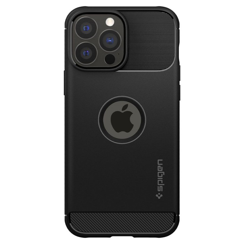 Kryt Spigen Rugged Armor iPhone 13 Pro Matte Black