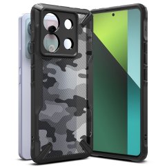 Kryt Ringke Fusion X Xiaomi Redmi Note 13 Pro 5G / Poco X6 5G Camo Black