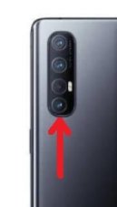 Náhradní sklo zadní kamery - OPPO Find X2 Neo 5G