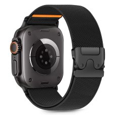 Remienok Tech-Protect Nylon Clasp Apple Watch 8 / 9 / 10 / 11 / SE / Ultra (44 / 45 / 46 / 49 mm) Black