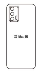 Hydrogel - zadná ochranná fólia - Realme X7 Max