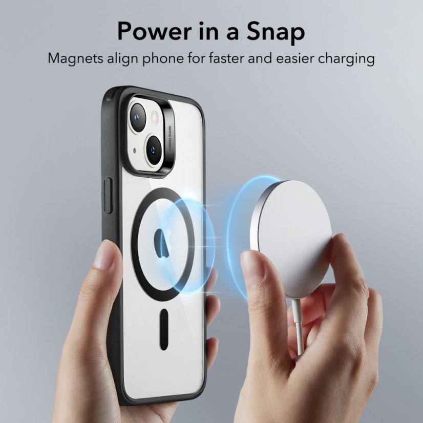 Kryt ESR Ch Halolock Magsafe iPhone 13 / 14 Clear/Black