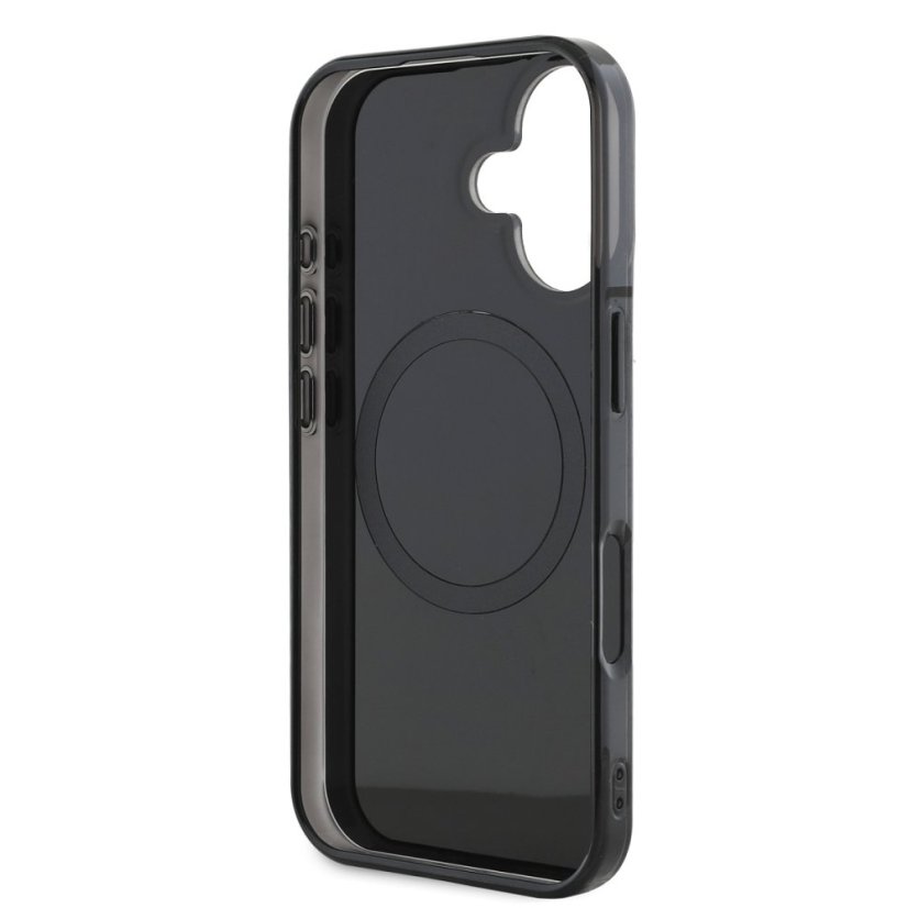 AMG Rhombs MagSafe zadný kryt pre iPhone 16 Plus Black/Red