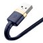 KÁBEL BASEUS CAFULE LIGHTNING CABLE 200CM NAVY BLUE/GOLD