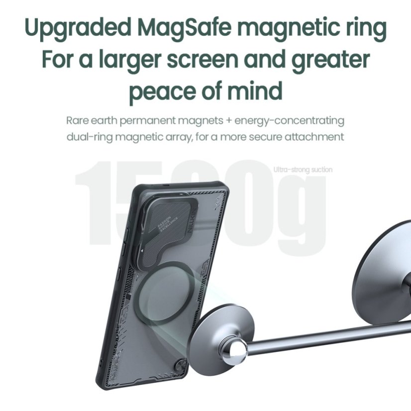 Nillkin Iceblade Prop Magnetic kryt pre Samsung Galaxy S25 Ultra Black