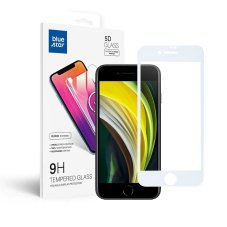 Kryt Ochranné tvrdené sklo - Apple iPhone 7/8/SE 2020 5D Full Cover White Kryt Ochranné tvrdené sklo - Apple iPhone 7/8/SE 2020 5D Full Cover White