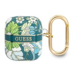 Kryt Guess Case Apple Airpods 1/2 Gua2Hhfln (Flower Strap Collection) Green Kryt Guess Case Apple Airpods 1/2 Gua2Hhfln (Flower Strap Collection) Green