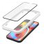 Ochranné tvrdené sklo Spigen Alm Glass Fc iPhone 13 / 13 Pro / 14 Black