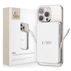 Externá batéria Tech-Protect Pb31 Lifemag Magsafe Power Bank 10000Mah White Externá batéria Tech-Protect Pb31 Lifemag Magsafe Power Bank 10000Mah White