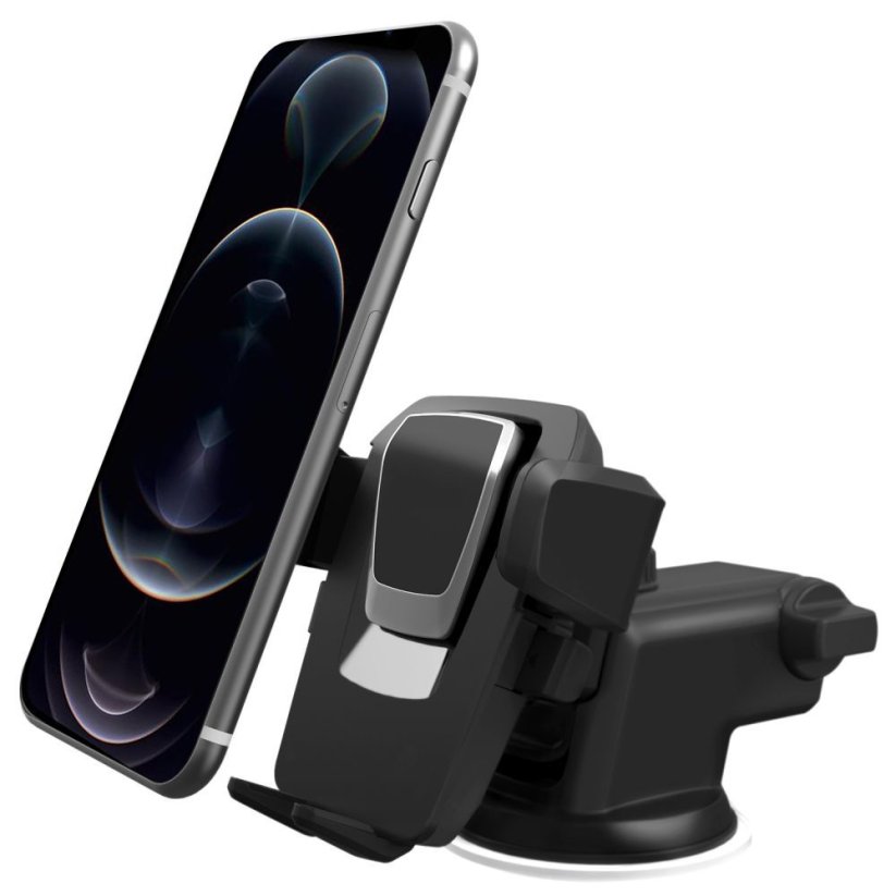 Držiak do auta Tech-Protect V2 Universal Windshield & Dashboard Car Mount Black