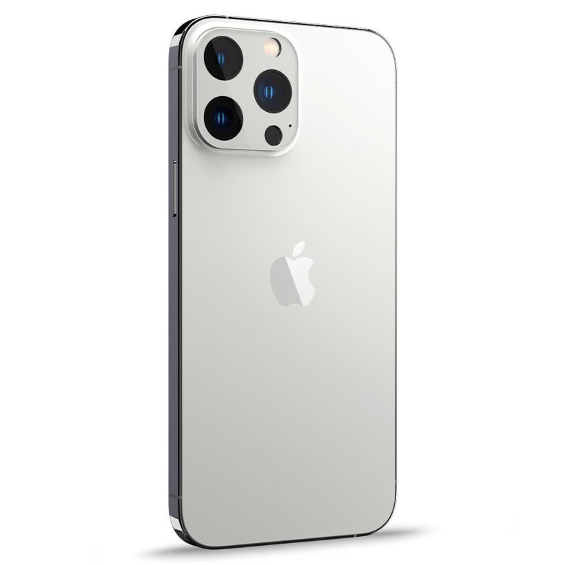 Ochranné sklo zadnej kamery Spigen Optik.Tr Camera Protector 2-Pack iPhone 13 Pro / 13 Pro Max Silver