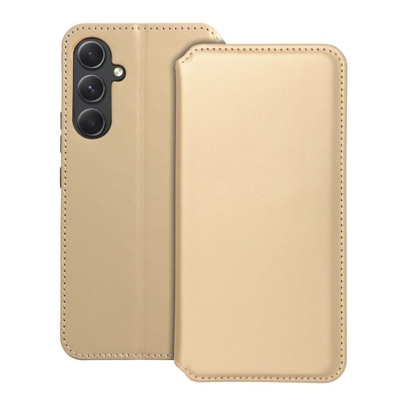 Kryt Dual Pocket Book Samsung Galaxy A54 5G Gold