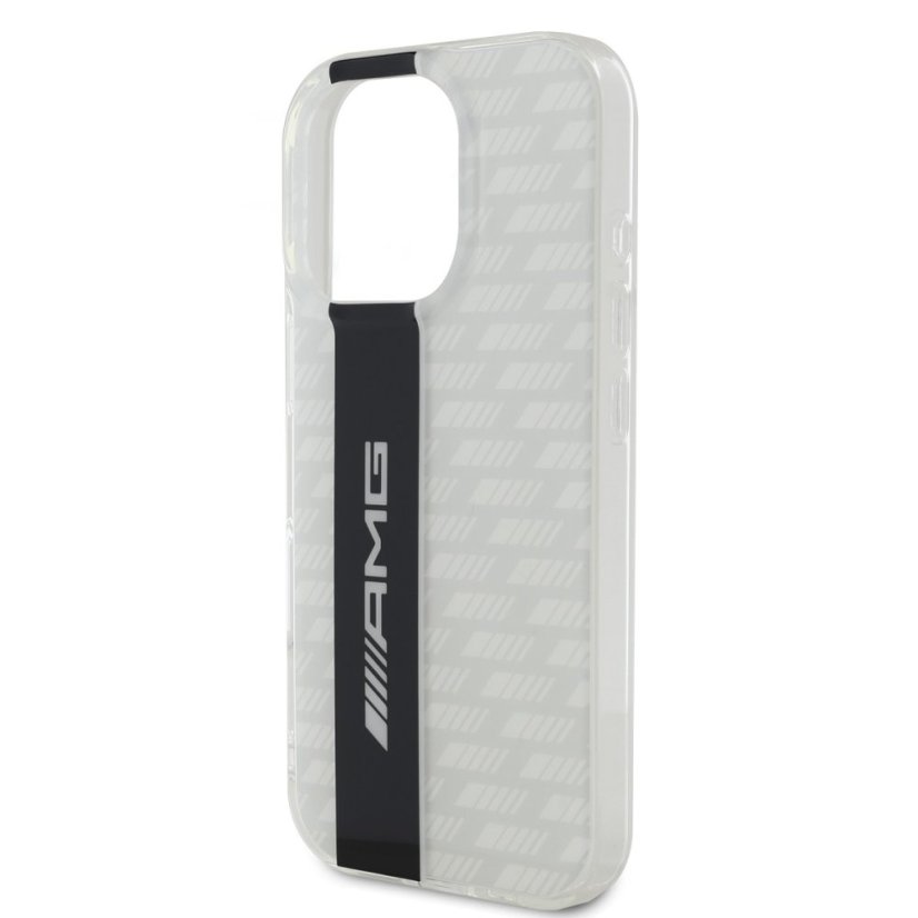 AMG Carbon Pattern zadný kryt pre iPhone 16 Pro Max White