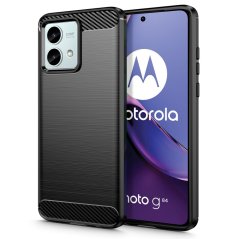 Kryt Tech-Protect TPUcarbon Motorola Moto G84 5G Black Kryt Tech-Protect TPUcarbon Motorola Moto G84 5G Black