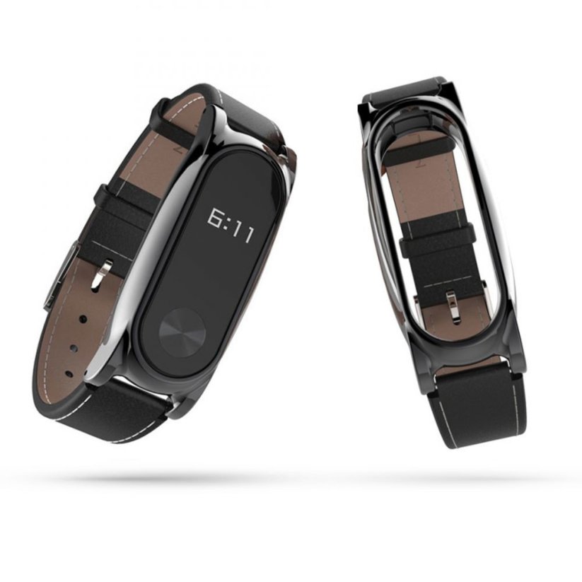 REMIENOK TECH-PROTECT HERMS XIAOMI MI BAND 3/4 BLACK