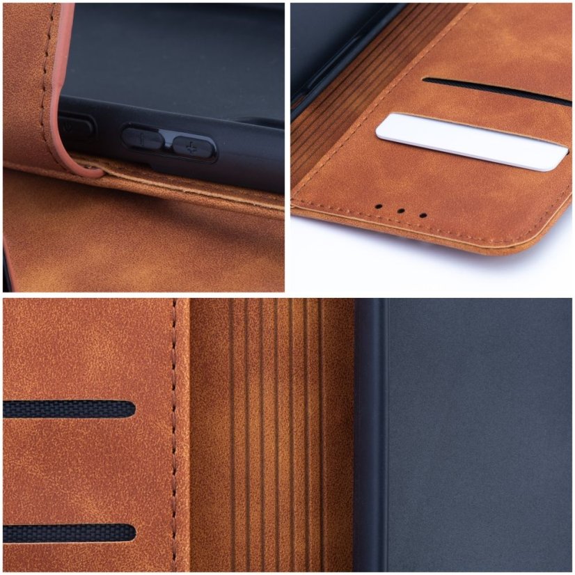 Kryt Tender Book Case Xiaomi Redmi 14C Brown