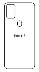 Hidrogél - hátsó védőfólia - Ulefone Note 11P