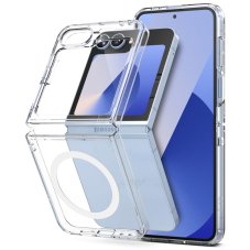 Kryt Ringke Fusion Magnetic Magsafe Samsung Galaxy Z Flip 6 / 7 FE Clear Kryt Ringke Fusion Magnetic Magsafe Samsung Galaxy Z Flip 6 / 7 FE Clear