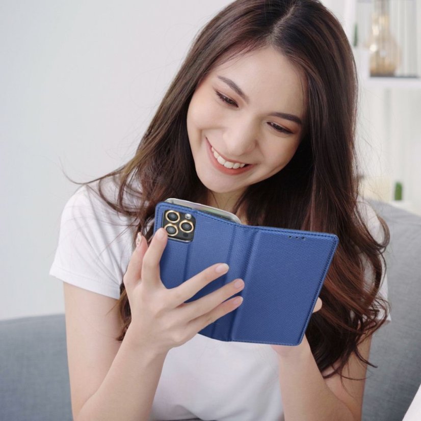 Kryt Smart Case Book Motorola Edge 40 Neo Navy