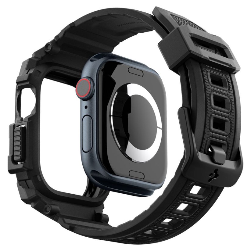 Remienok Spigen Rugged Armor ”Pro” Apple Watch 10 (42 mm) Matte Black