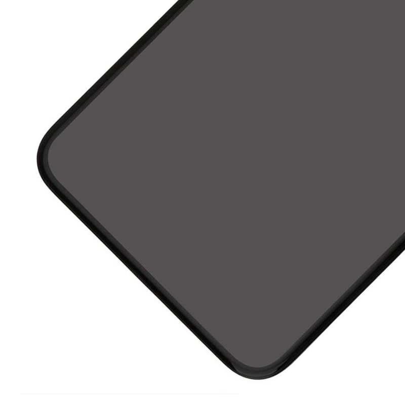 MULTIPACK - Fekete LCD kijelző iPhone XS Max + ragasztó a kijelző alatt + 3D védőüveg + szerszámkészlet