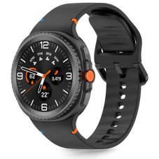 Tech-Protect Silikonové hodinky Samsung Galaxy Watch 8 / Classic (40 / 44 / 46 mm) černé