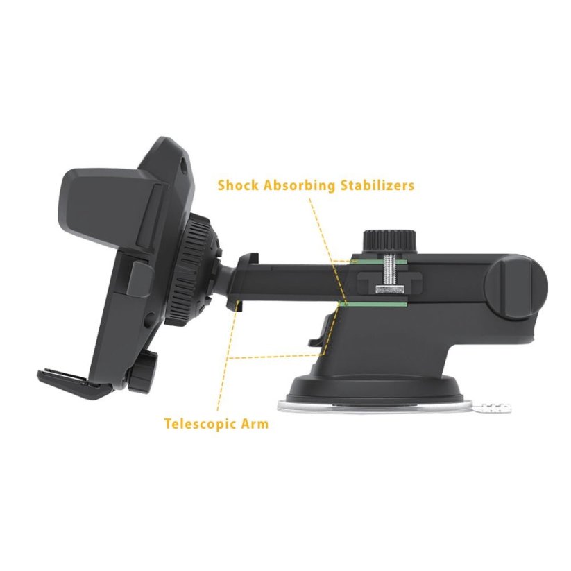 DRŽIAK DO AUTA TECH-PROTECT V2 DASH & WINDSHIELD CAR MOUNT BLACK