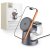 Tech-Protect A48 3in1 Magnetic mágneskábeles Wireless Charger 25W Qi2.2 Dark Grey