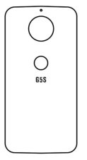 Hidrogél - hátsó védőfólia - Motorola Moto G5s