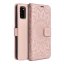 Kryt Mezzo Book Case Samsung Galaxy A03S Mandala Rose Gold