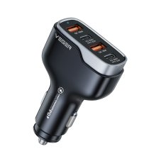 Nabíjačka auta Car Charger Veger 2 X USB A + 2 X Typ C Pd Qc 3A 66W Cc53-2A2C Black Nabíjačka auta Car Charger Veger 2 X USB A + 2 X Typ C Pd Qc 3A 66W Cc53-2A2C Black