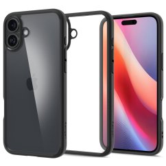 Kryt Spigen Ultra Hybrid iPhone 16 Matte Black