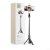 Selfie tyč Tech-Protect L05S Bluetooth Selfie Stick Tripod & Led Light Black
