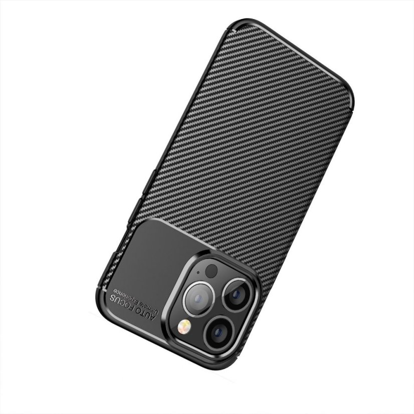 Kryt CARBON PREMIUM Case  Xiaomi Note 10 5G / Poco M3 Pro / Poco M3 Pro 5G čierny
