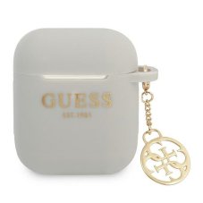 Kryt Guess Case Apple Airpods 1/2 Gua2Lsc4Eg (Silicone Charm 4G Collection) Gray Kryt Guess Case Apple Airpods 1/2 Gua2Lsc4Eg (Silicone Charm 4G Collection) Gray