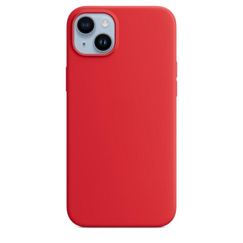 iPhone 14 Silicone Case s MagSafe - (PRODUCT)RED™ design (červený)