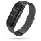 Remienok Tech-Protect Milaneseband Xiaomi Mi Smart Band 5 / 6 / 6 Nfc Black