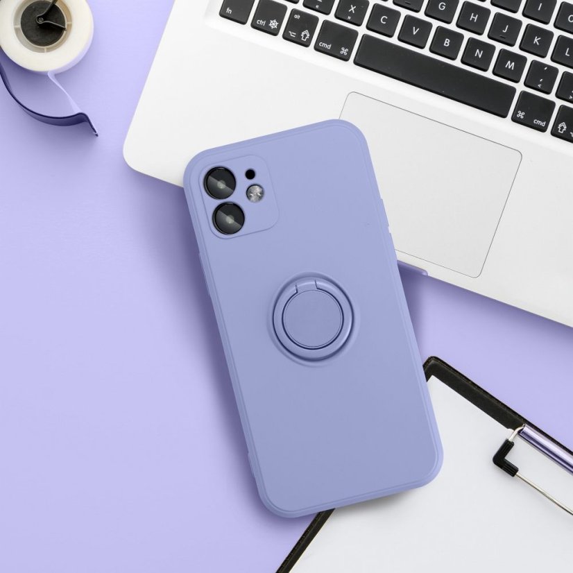 Kryt Case Xiaomi Redmi Note 14 Pro Plus 5G Silicone Ring Purple