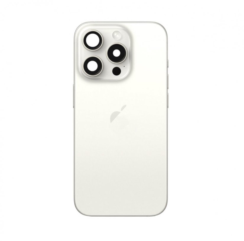 Apple iPhone 14 Pro - Zadný housing s predinštalovanými dielmi (Silver)